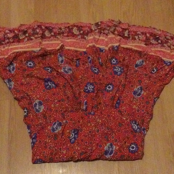 NWOT Boho Floral Prairie Skirt - Picture 5 of 7